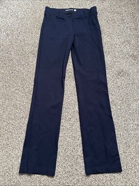 Beta brand Navy Straight-Leg Women’s pull on pants size M office  , career